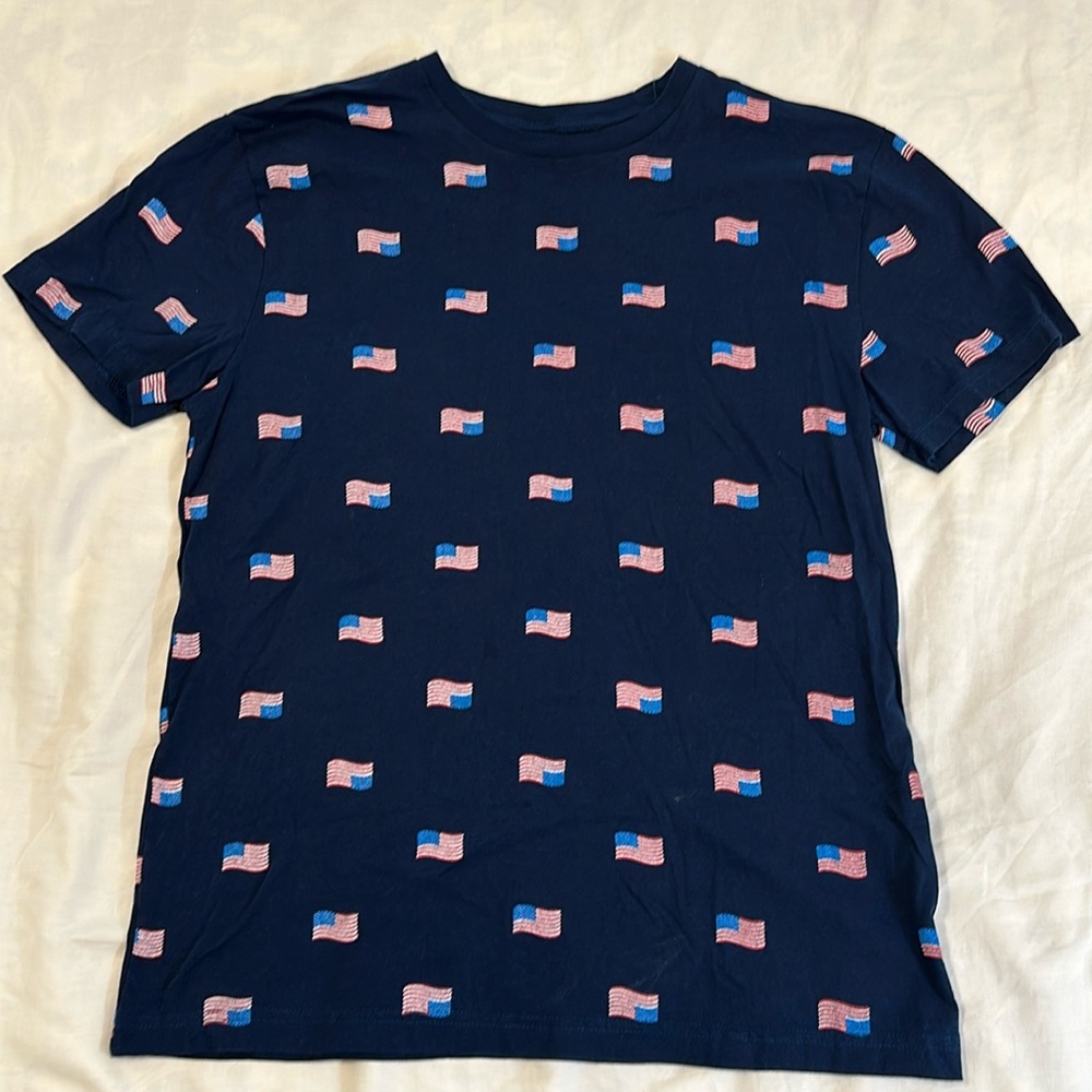 Isaac Morris American flag t-shirt. Size Medium. Excellent condition.